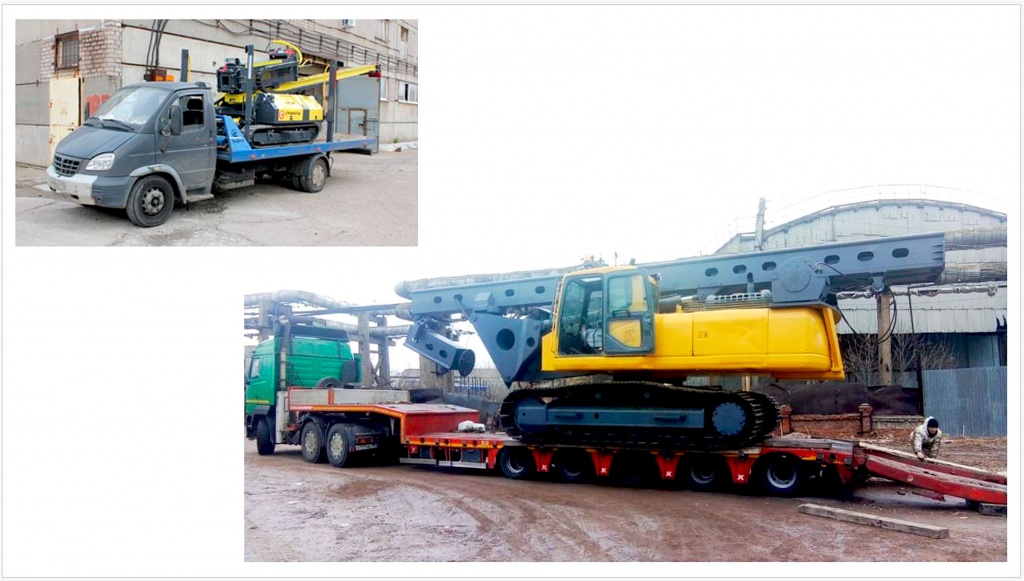 Доставка мини-копра на объект. Доставка мини-копра на объект.