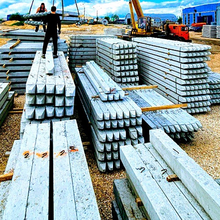 Забивные сваи 300х300, 350х350, 400х400